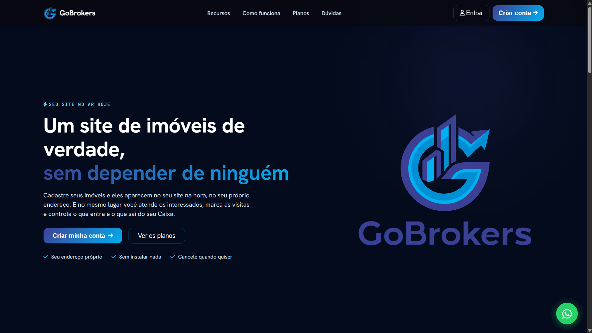 Prévia visual de GoBrokers