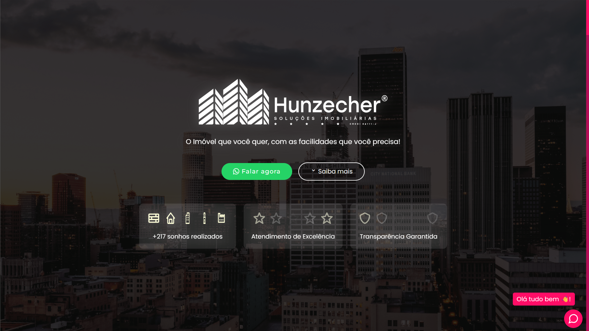 Prévia visual de Hunzecher Soluções Imobiliárias